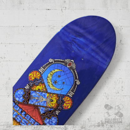 Rollbrett Mission Mosaik 9.0 Oldschool Deck - Skateboard - Decks - Rollbrett Mission
