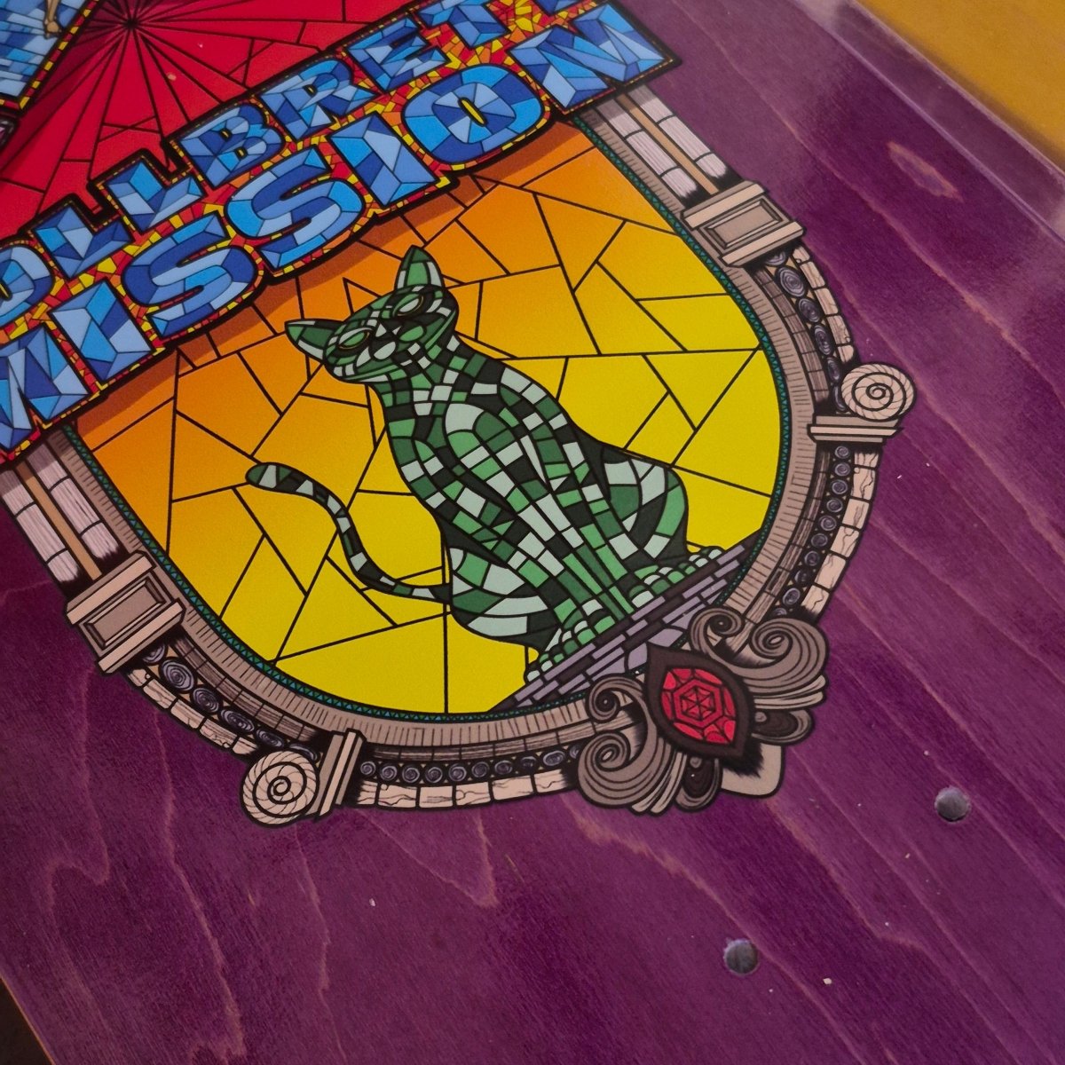 Rollbrett Mission Mosaik 9.25 Egg Shape Deck - Skateboard - Decks - Rollbrett Mission
