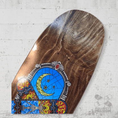 Rollbrett Mission Mosaik 9.25 Square Oldschool Deck - Skateboard - Decks - Rollbrett Mission