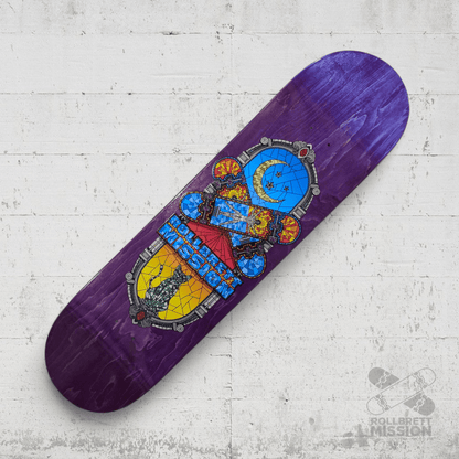 Rollbrett Mission Mosaik Deep Concave Deck - Skateboard - Decks - Rollbrett Mission
