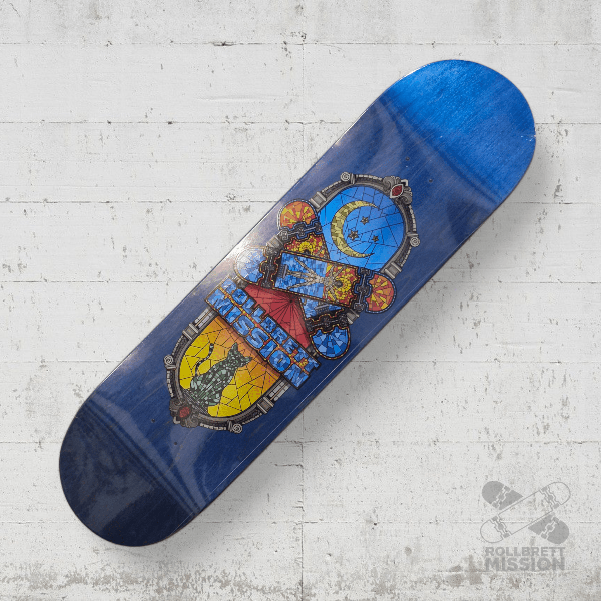 Rollbrett Mission Mosaik Deep Concave Deck - Skateboard - Decks - Rollbrett Mission