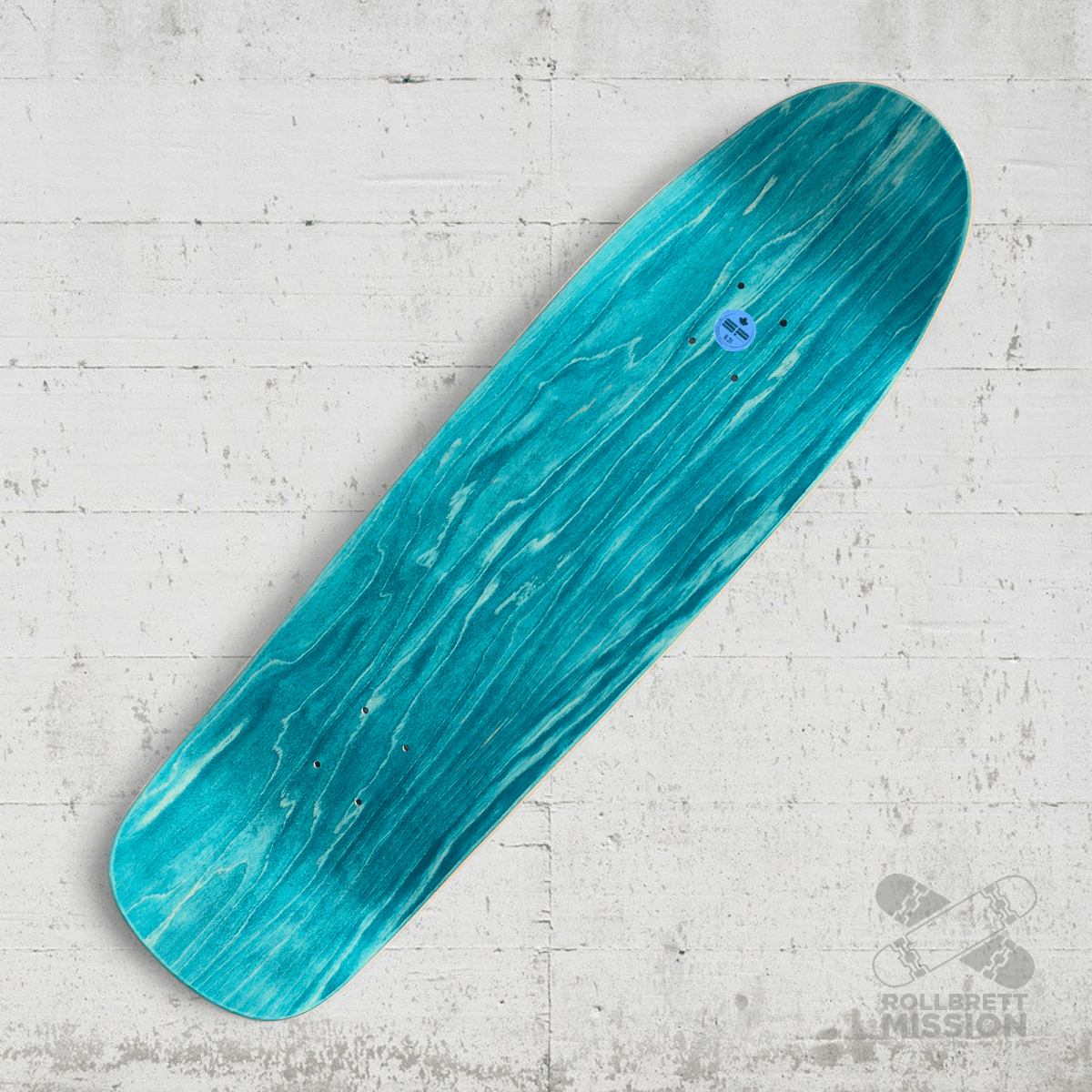 Rollbrett Mission Mosaik Katze 9.31 Oldschool Deck - Skateboard - Decks - Rollbrett Mission