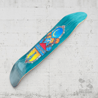 Rollbrett Mission Mosaik Katze 9.31 Oldschool Deck - Skateboard - Decks - Rollbrett Mission