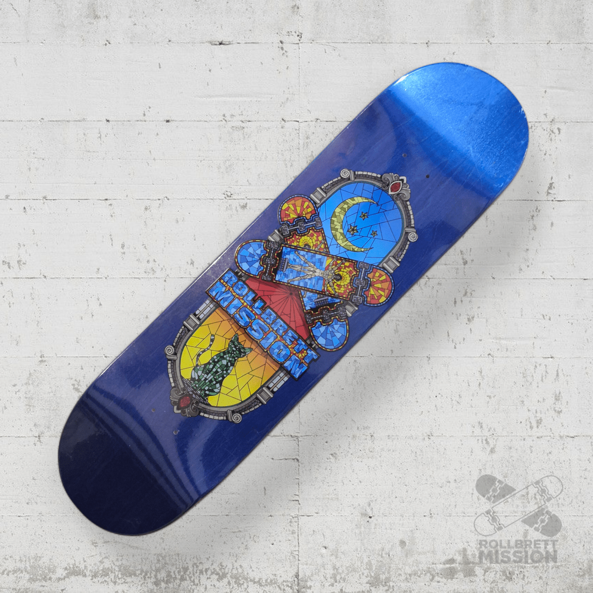 Rollbrett Mission Mosaik Medium Concave Deck - Skateboard - Decks - Rollbrett Mission