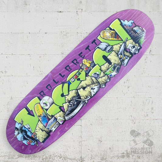 Rollbrett Mission Shop Spirit 9.25 Egg Shape Deck - Skateboard - Decks - Rollbrett Mission