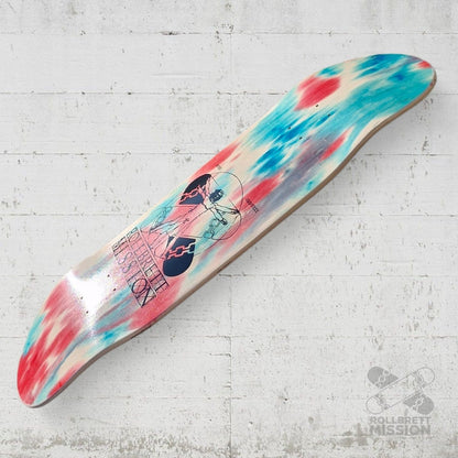 Rollbrett Mission Vitruvian Dickes Ei Deck Acid 1 - Skateboard - Decks - Rollbrett Mission
