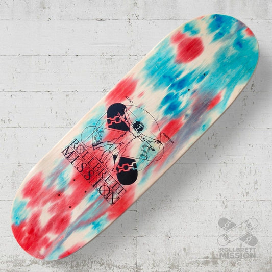 Rollbrett Mission Vitruvian Dickes Ei Deck Acid 1 - Skateboard - Decks - Rollbrett Mission