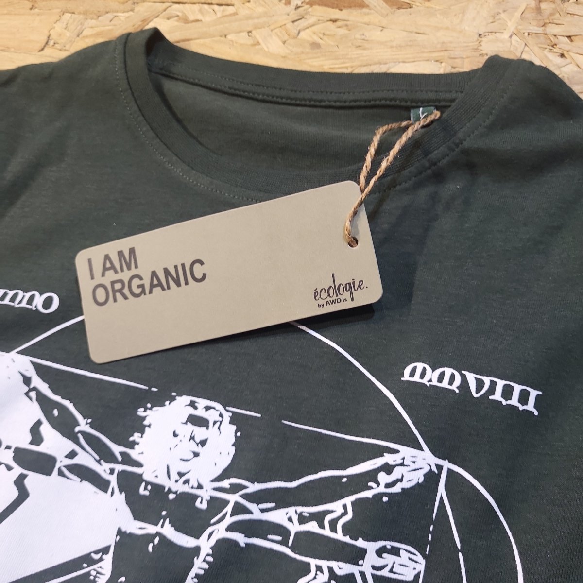 Rollbrett Mission Vitruvian Organic KIDS T-Shirt grün - Shirts & Tops - Rollbrett Mission