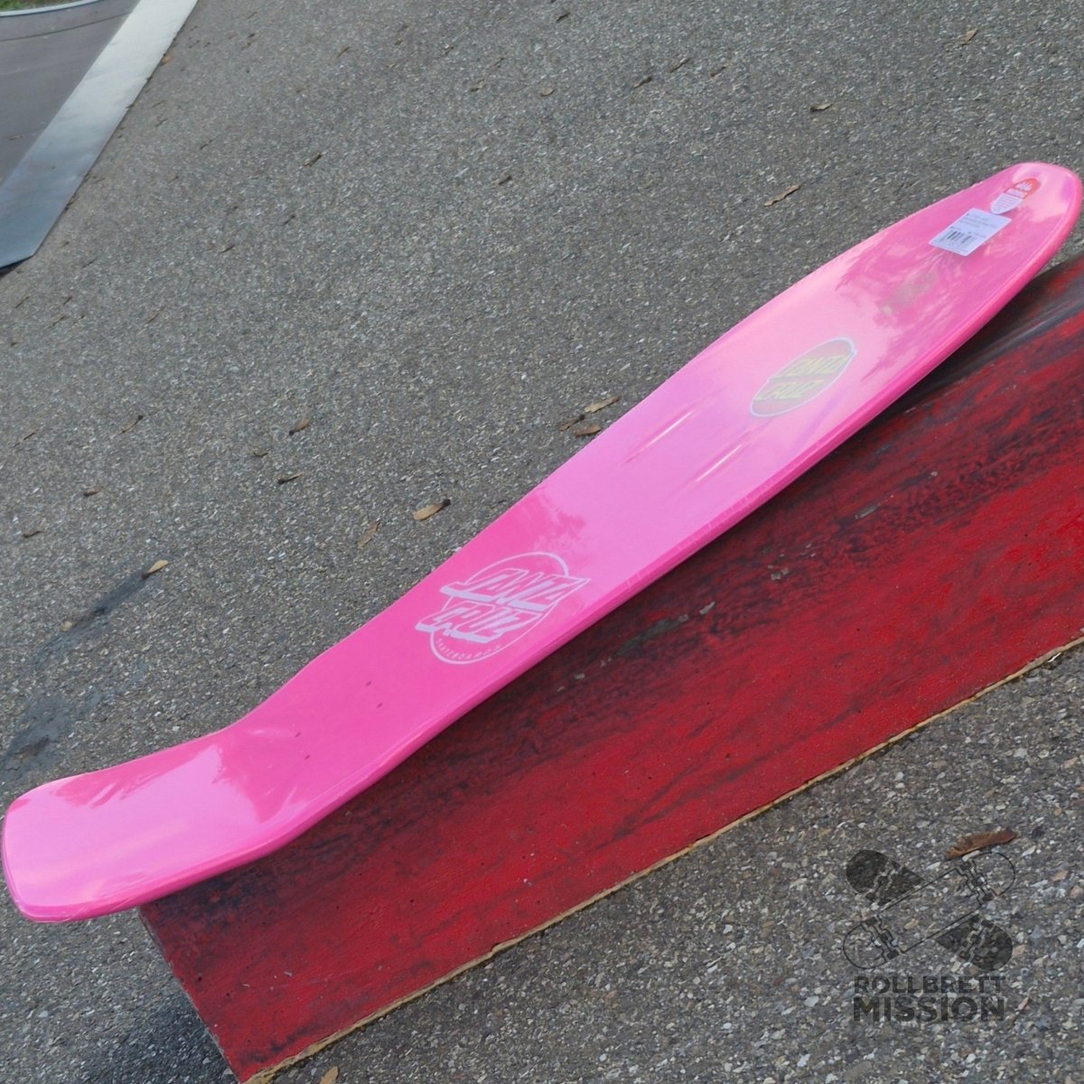 Santa Cruz Claus Grabke Exploding Clocks pink 2026 Reissue Deck - Skateboard-Decks - Rollbrett Mission