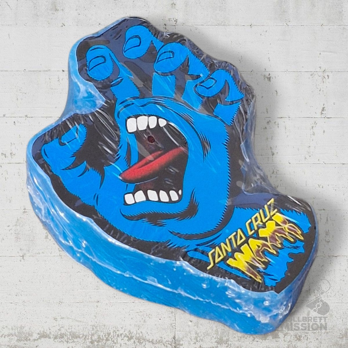 Santa Cruz Curb Wax Screaming Hand Wachs - Rollbrett Mission