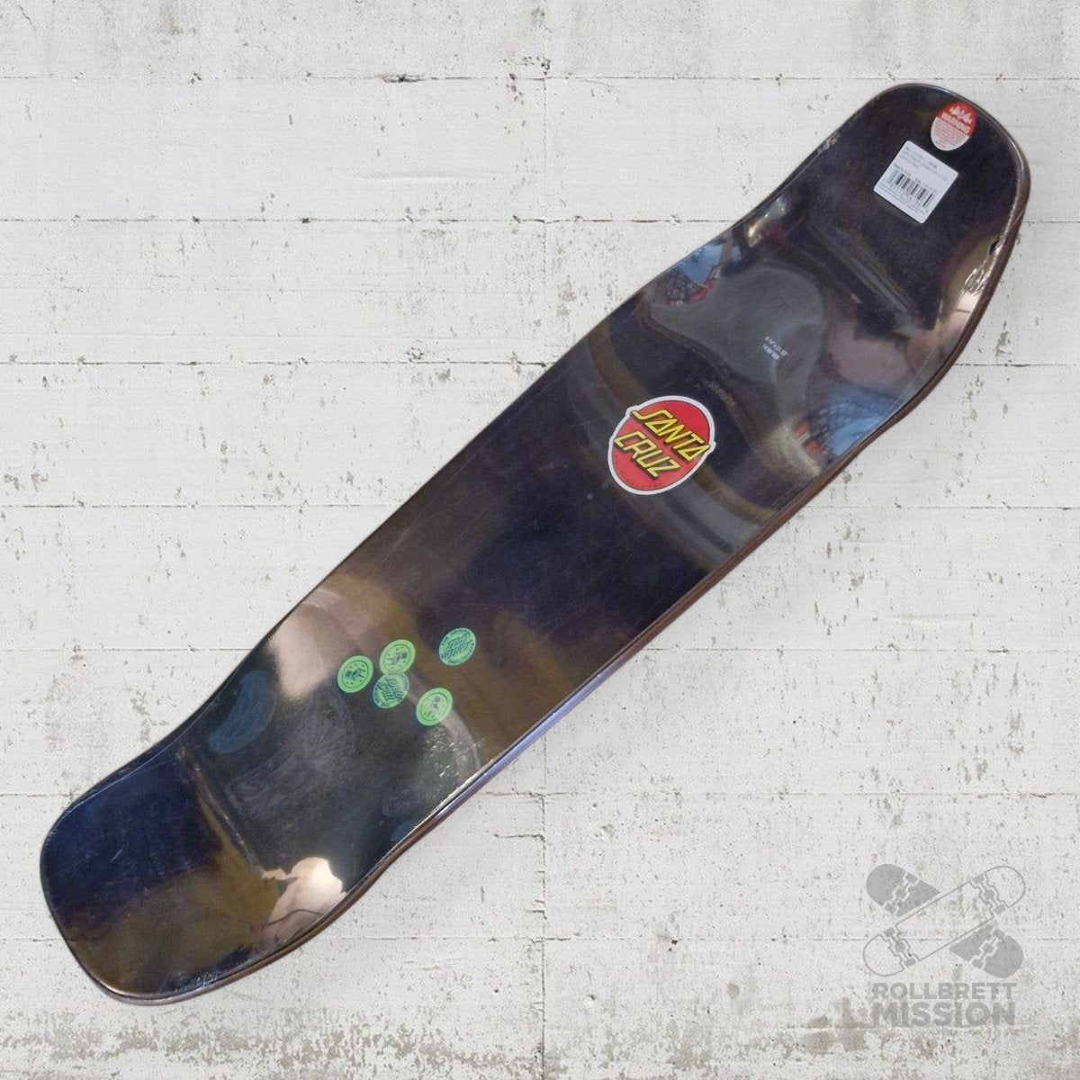 Santa Cruz Delfino Pinball Pro Shaped 9.14 Deck - Skateboard - Decks - Rollbrett Mission