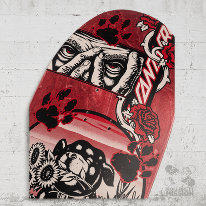 Santa Cruz Dressen Evo Pro Shaped 9.3" Deck - Skateboard - Decks - Rollbrett Mission