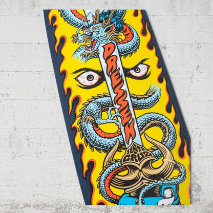 Santa Cruz Dressen Sword Pro 9.25" Shaped Deck - Skateboard-Decks - Rollbrett Mission