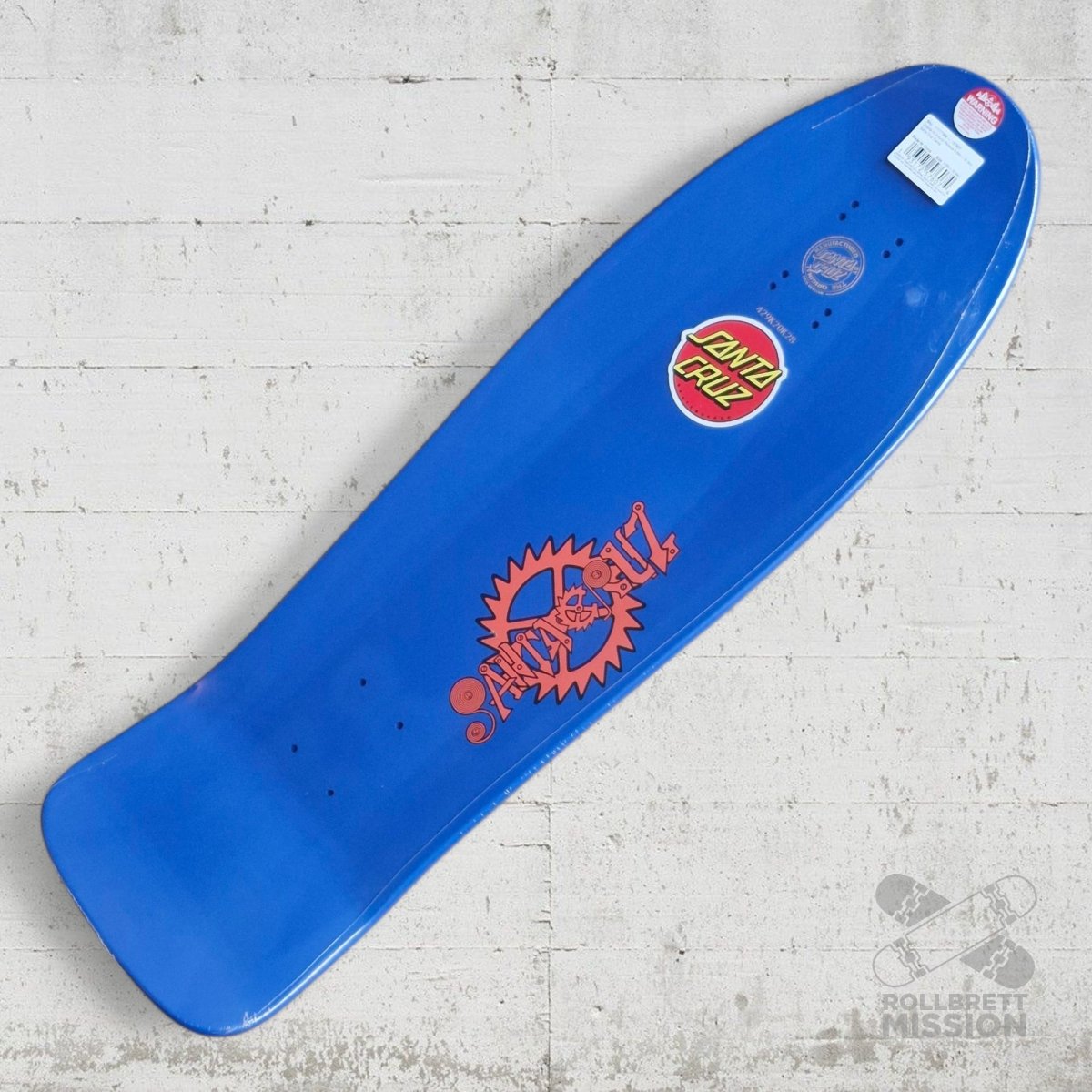 Santa Cruz Grabke All Around 9.89 Reissue Deck - Skateboard - Decks - Rollbrett Mission