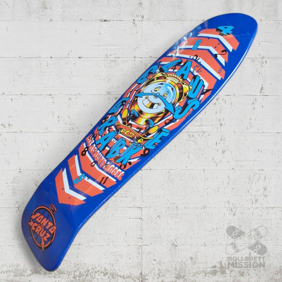 Santa Cruz Grabke All Around 9.89 Reissue Deck - Skateboard - Decks - Rollbrett Mission