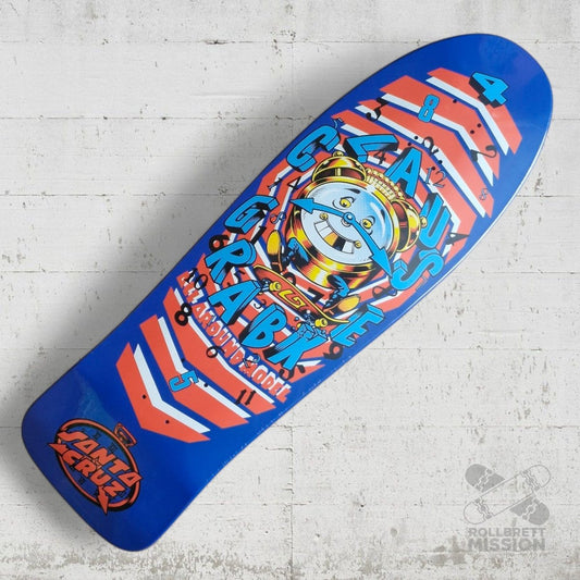 Santa Cruz Grabke All Around 9.89 Reissue Deck - Skateboard - Decks - Rollbrett Mission