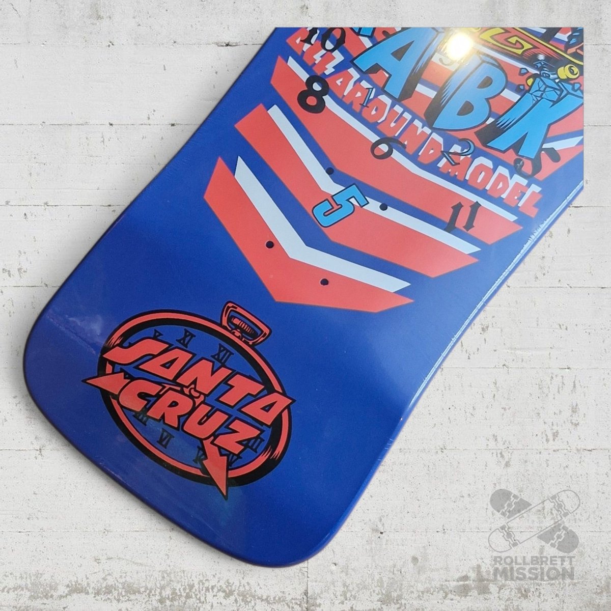 Santa Cruz Grabke All Around 9.89 Reissue Deck - Skateboard - Decks - Rollbrett Mission