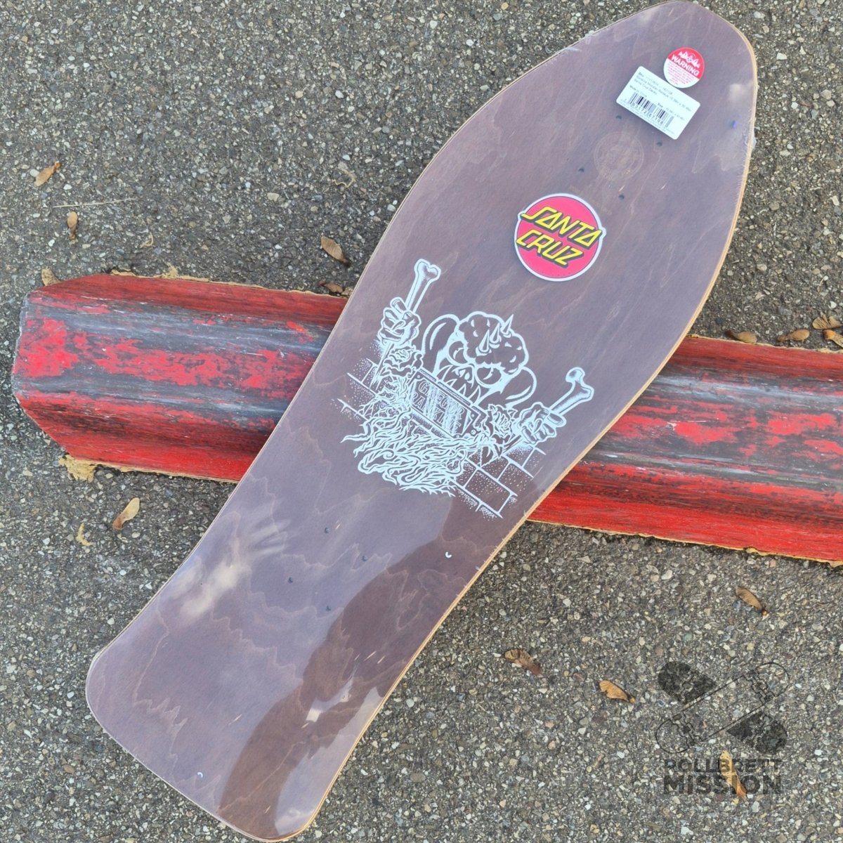 Santa Cruz Gregor Rankine Monster 2026 Reissue Deck - Skateboard-Decks - Rollbrett Mission
