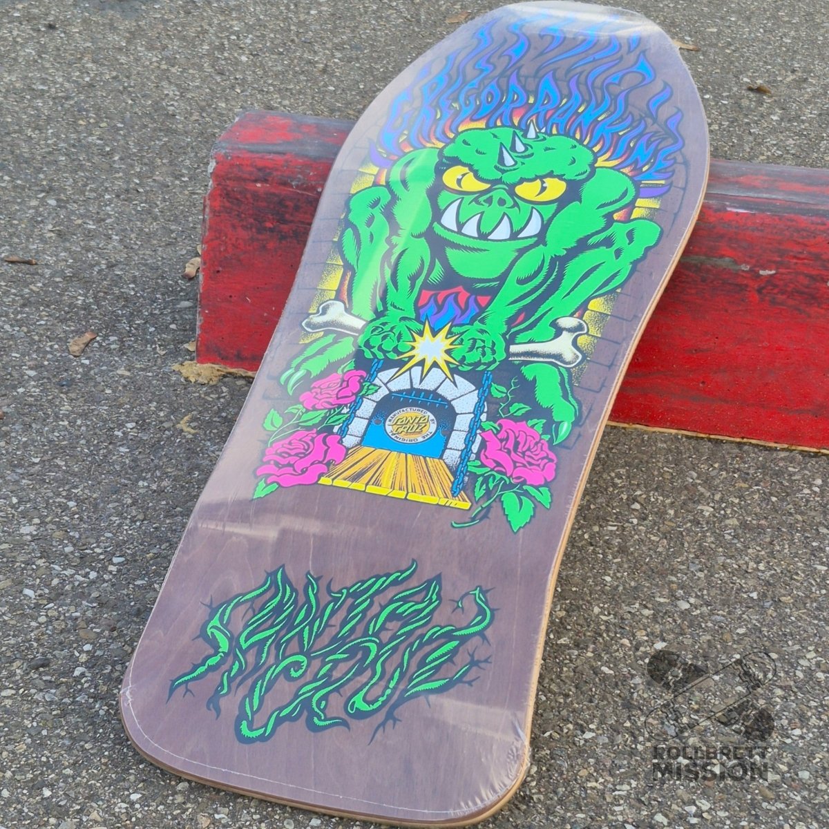 Santa Cruz Gregor Rankine Monster 2026 Reissue Deck - Skateboard-Decks - Rollbrett Mission