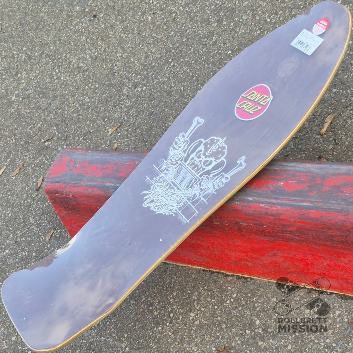 Santa Cruz Gregor Rankine Monster 2026 Reissue Deck - Skateboard-Decks - Rollbrett Mission