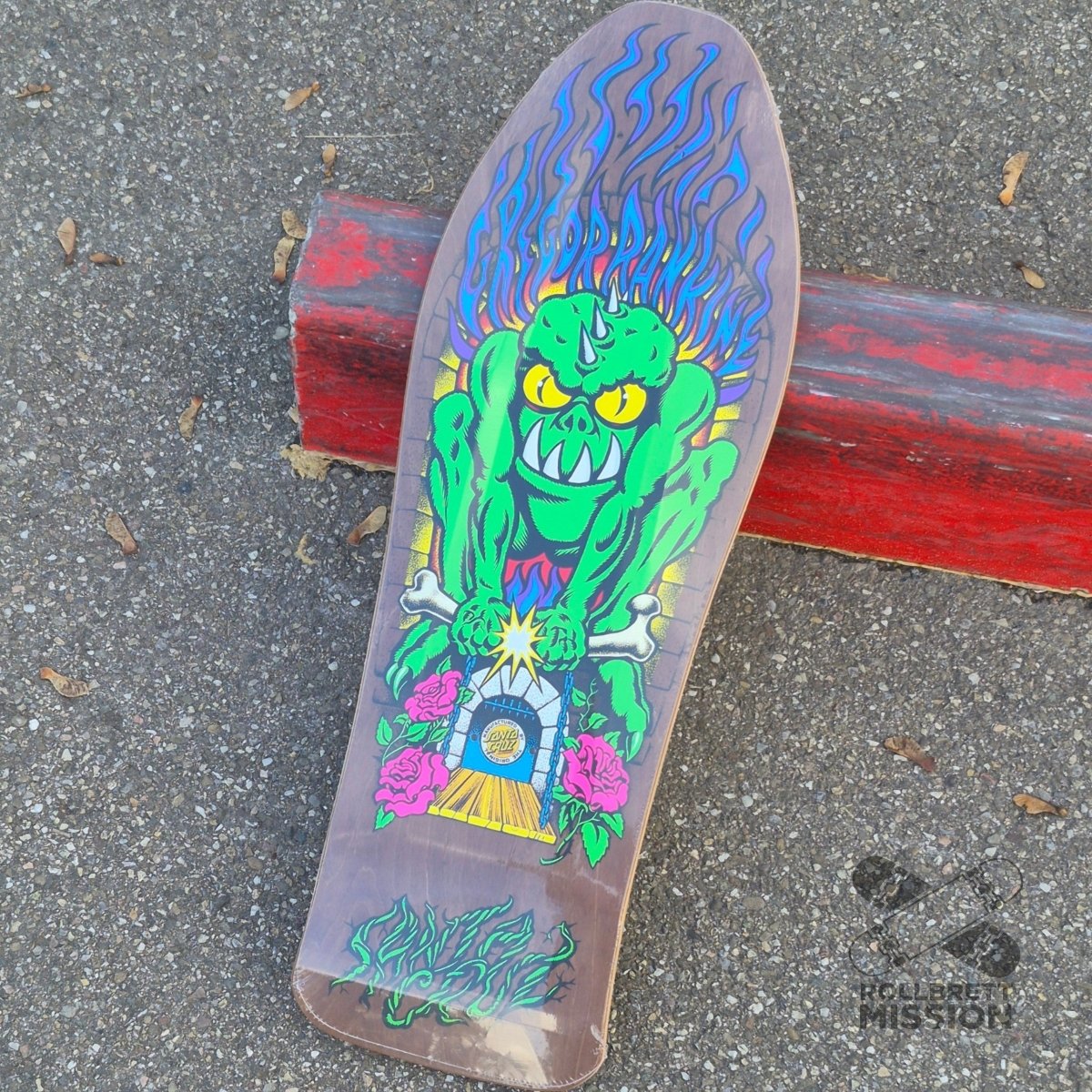 Santa Cruz Gregor Rankine Monster 2026 Reissue Deck - Skateboard-Decks - Rollbrett Mission
