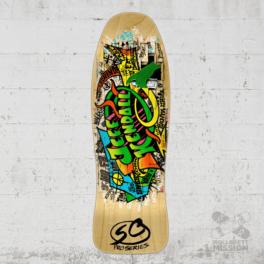 Santa Cruz Kendall Graffiti Reissue 9.69 Deck - Skateboard - Decks - Rollbrett Mission