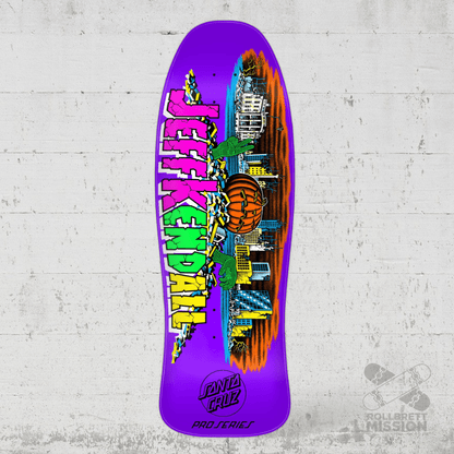 Santa Cruz Kendall Pumpkin Reissue Deck - Skateboard - Decks - Rollbrett Mission