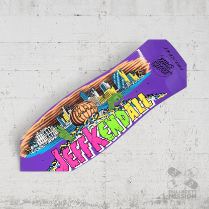 Santa Cruz Kendall Pumpkin Reissue Deck - Skateboard - Decks - Rollbrett Mission