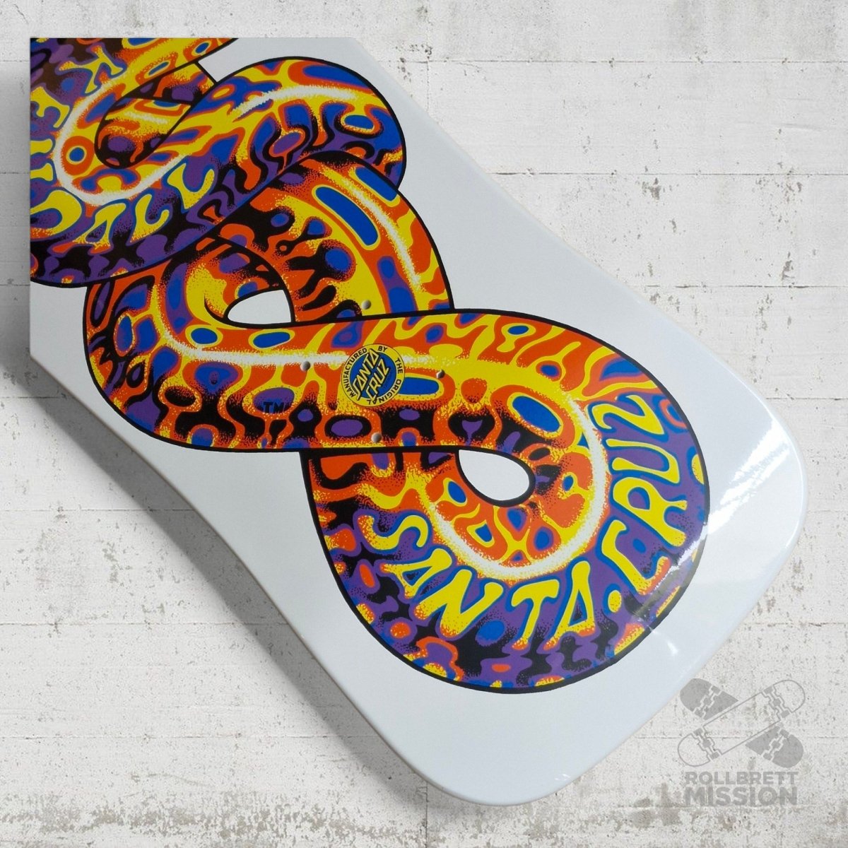 Santa Cruz Kendall Snake 9.975 Reissue Deck - Skateboard - Decks - Rollbrett Mission