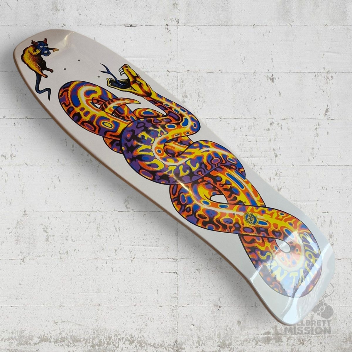 Santa Cruz Kendall Snake 9.975 Reissue Deck - Skateboard - Decks - Rollbrett Mission