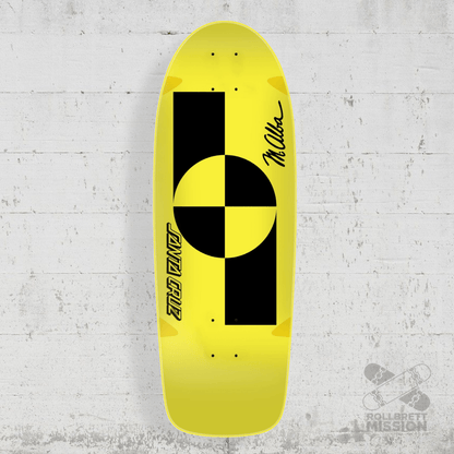 Santa Cruz Malba Crash Test Reissue Deck - Skateboard - Decks - Rollbrett Mission