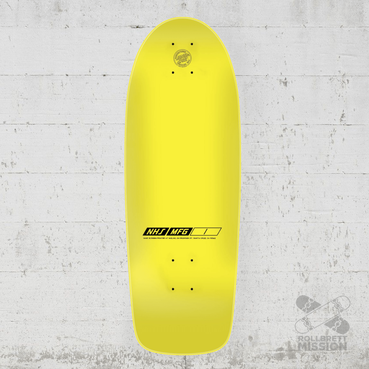 Santa Cruz Malba Crash Test Reissue Deck - Skateboard - Decks - Rollbrett Mission