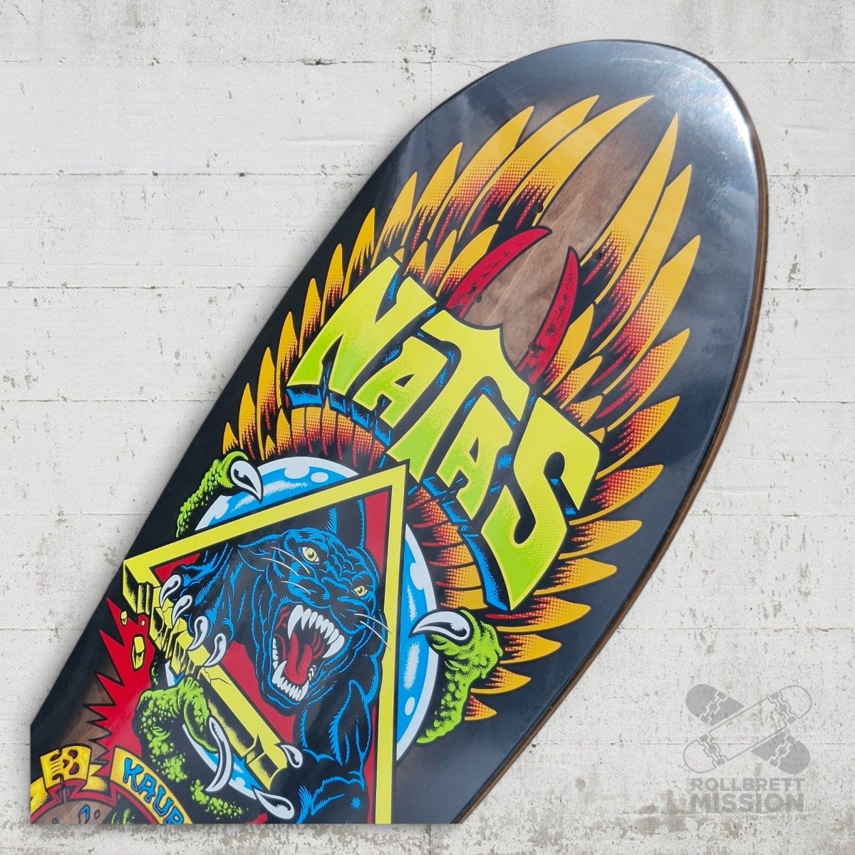 Santa Cruz Natas SC Panther Reissue 10.538 Deck - Skateboard - Decks - Rollbrett Mission