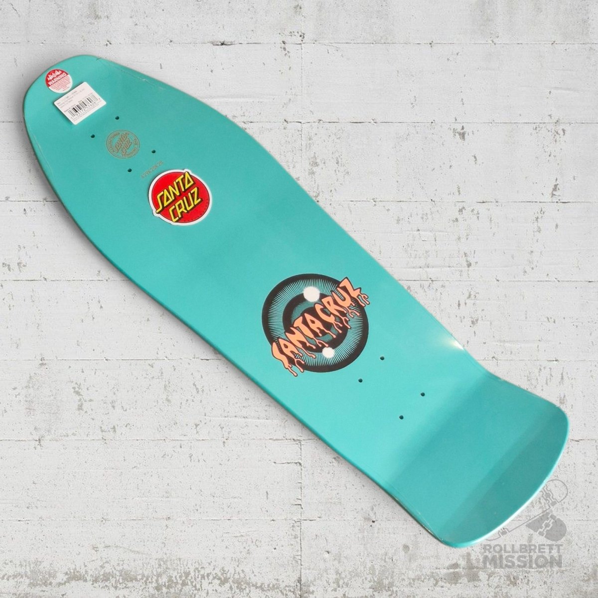 Santa Cruz Roskopp Eye Reissue 10.12 Reissue Deck - Skateboard - Decks - Rollbrett Mission