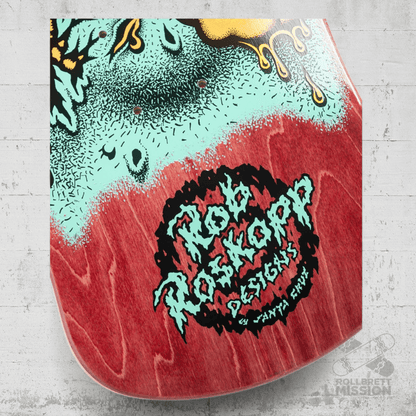 Santa Cruz Roskopp Face Two Reissue Deck - Skateboard - Decks - Rollbrett Mission