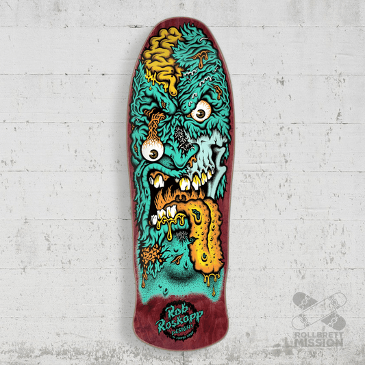Santa Cruz Roskopp Face Two Reissue Deck - Skateboard - Decks - Rollbrett Mission