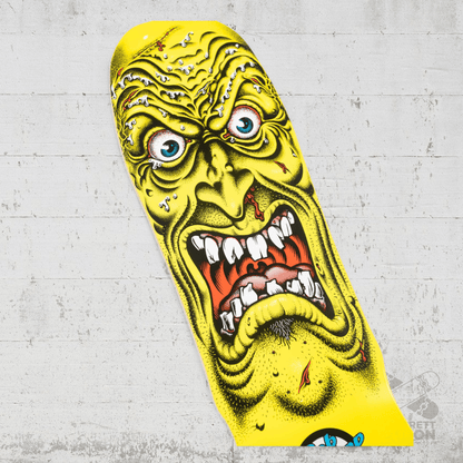 Santa Cruz Roskopp Face Yellow 9.5 Reissue Deck - Skateboard - Decks - Rollbrett Mission