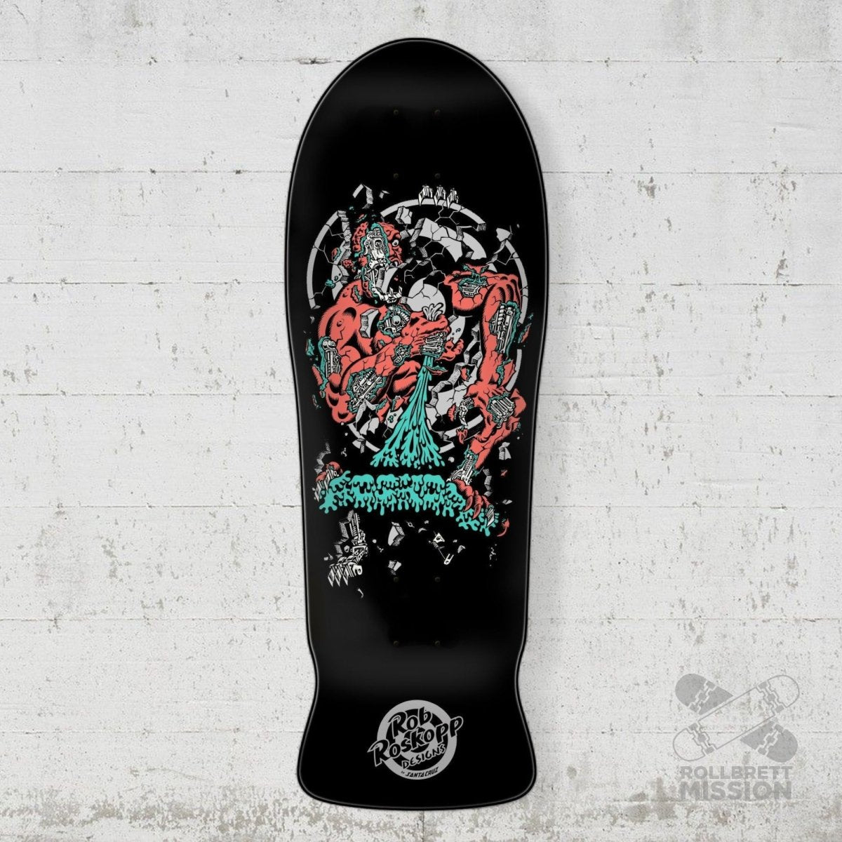 Santa Cruz Roskopp Four Reissue 10.21 Deck - Skateboard - Decks - Rollbrett Mission