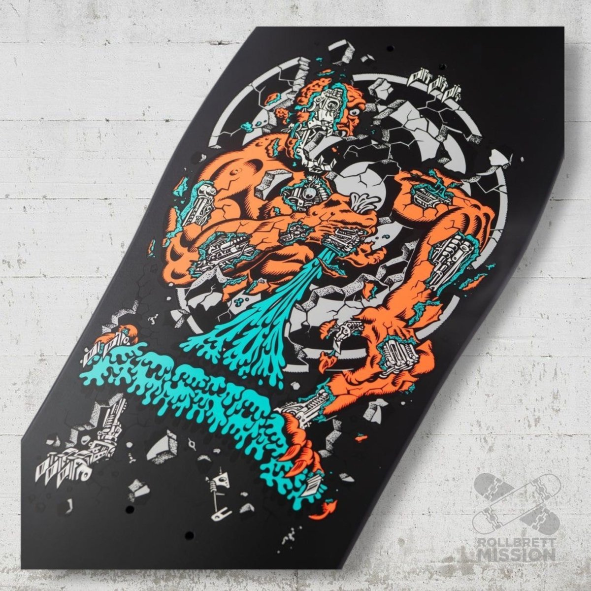 Santa Cruz Roskopp Four Reissue 10.21 Deck - Skateboard - Decks - Rollbrett Mission