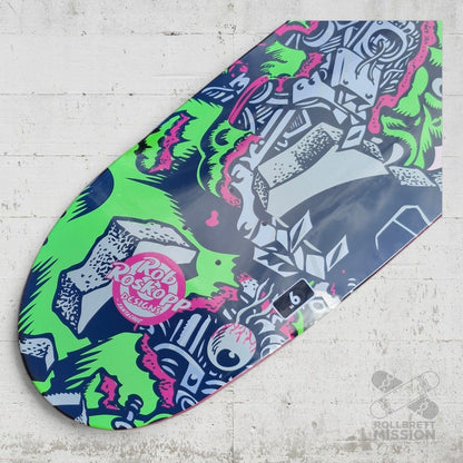 Santa Cruz Roskopp Macro VX Egg 9.0" Deck - Skateboard - Decks - Rollbrett Mission