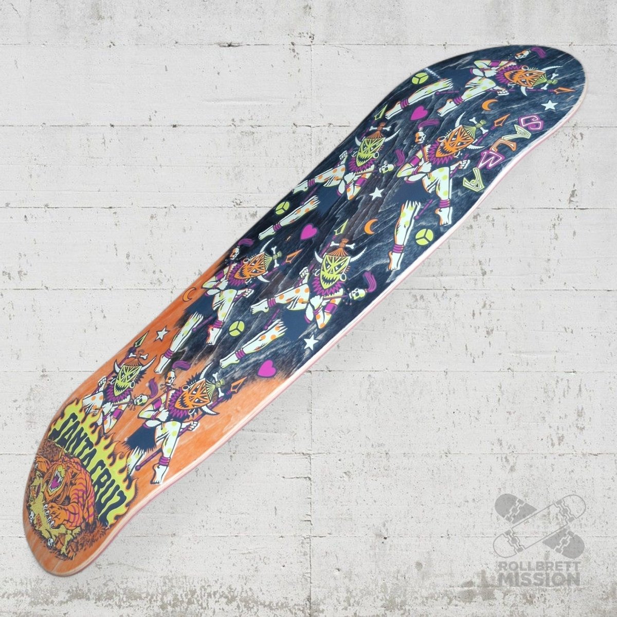 Santa Cruz Salba Firedance Pro 8.8 Deck - Skateboard - Decks - Rollbrett Mission