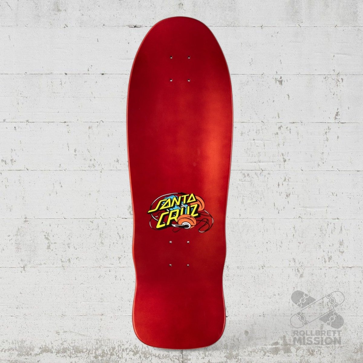 Santa Cruz Stranger Things Grabke Max Melting Clock Deck - Skateboard - Decks - Rollbrett Mission