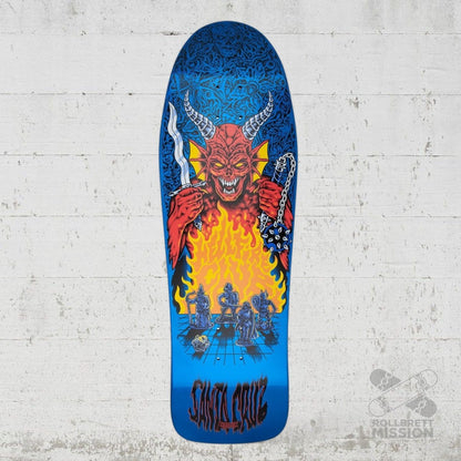 Santa Cruz Stranger Things Knox Hellfire Pit Deck - Skateboard - Decks - Rollbrett Mission