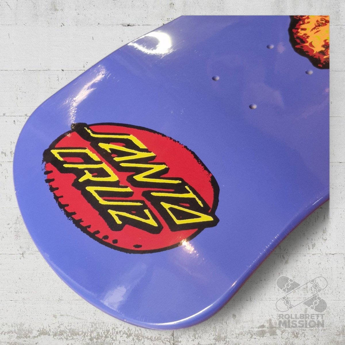 Santa Cruz Street Creep Reissue 10.0 Shaped Deck - Skateboard - Decks - Rollbrett Mission