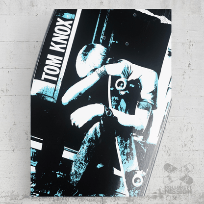 Santa Cruz Tom Knox Punk Reissue black 9.89" Deck - Skateboard - Decks - Rollbrett Mission