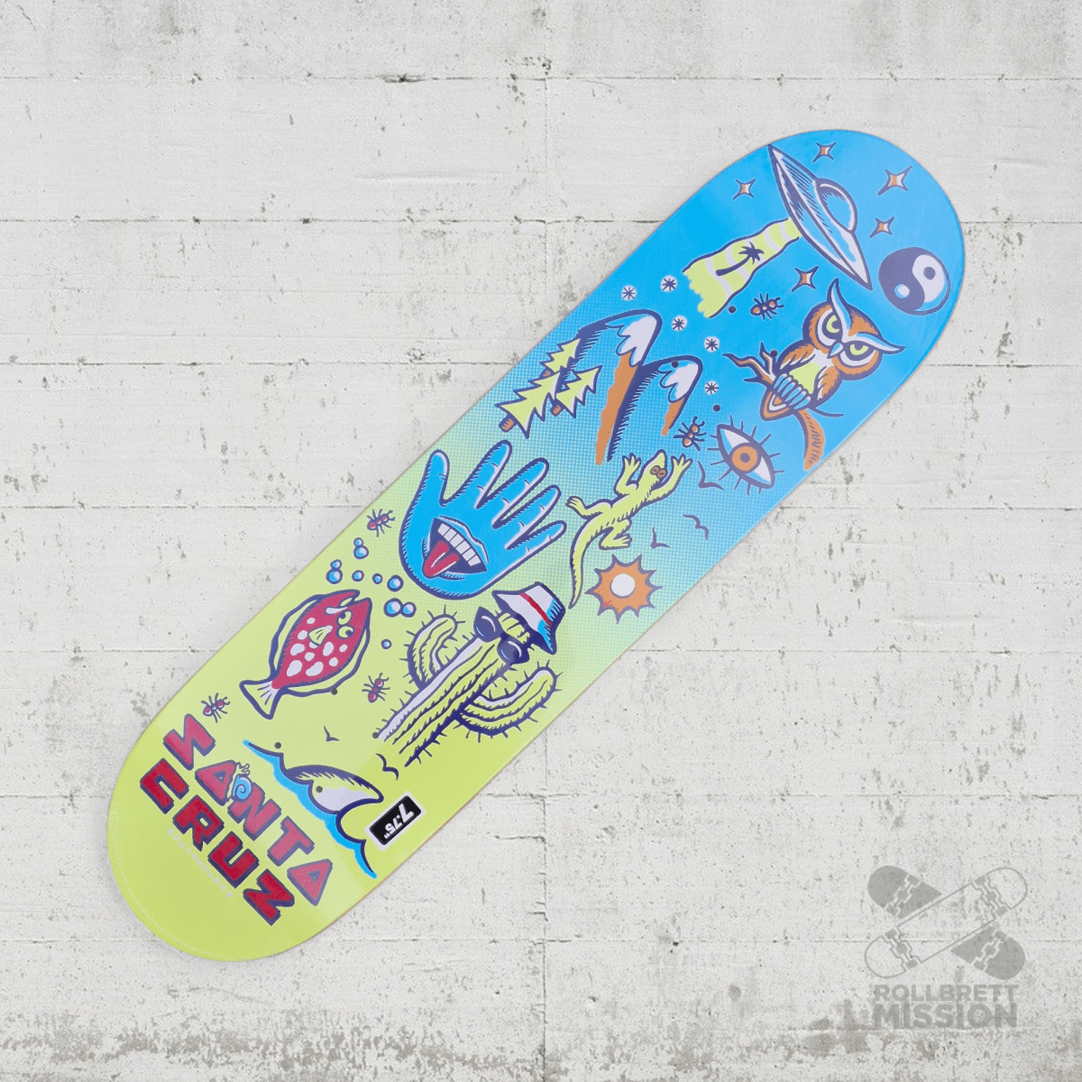 Santa Cruz Tripper Feelbase 7.75 x 30.25 Deck - Skateboard - Decks - Rollbrett Mission