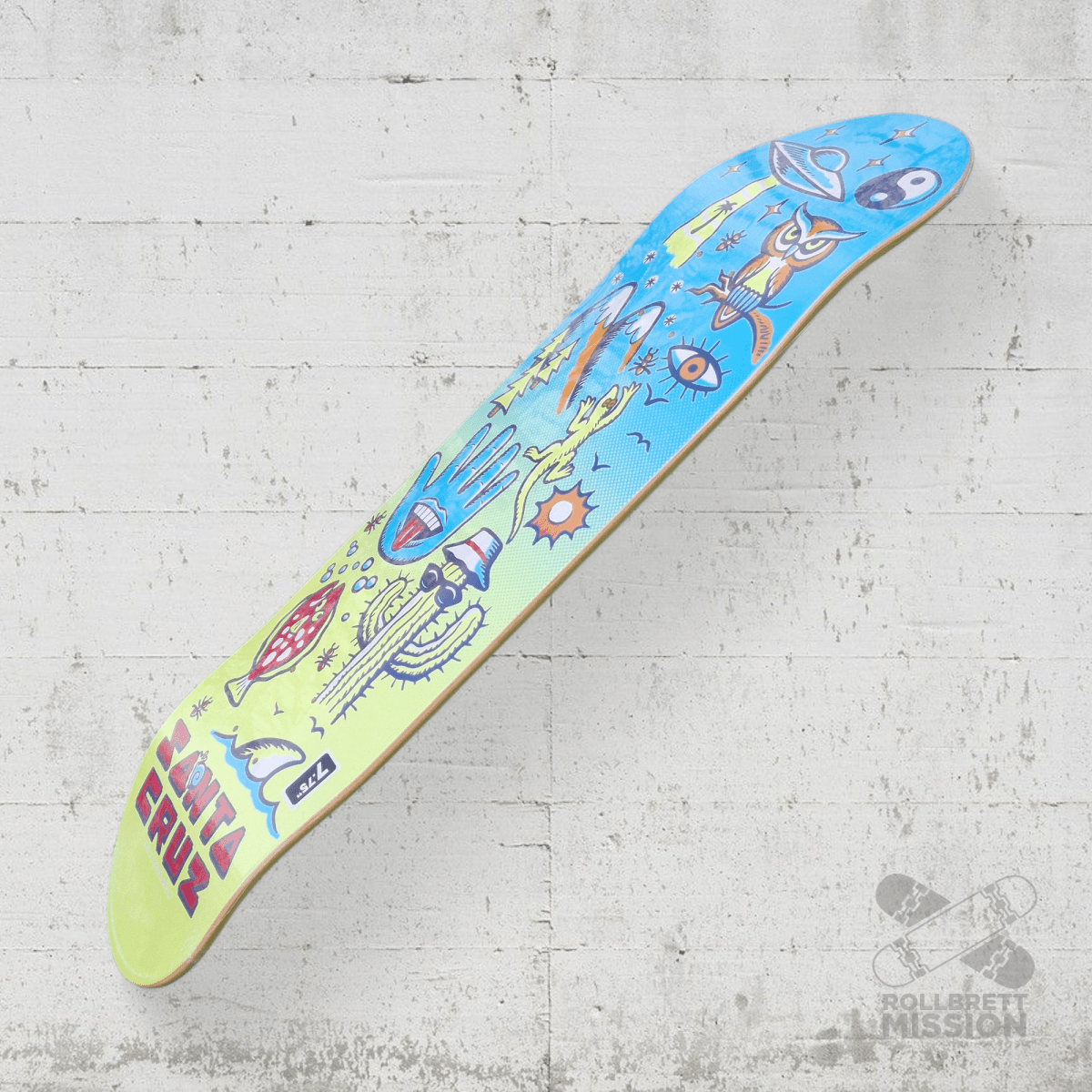 Santa Cruz Tripper Feelbase 7.75 x 30.25 Deck - Skateboard - Decks - Rollbrett Mission