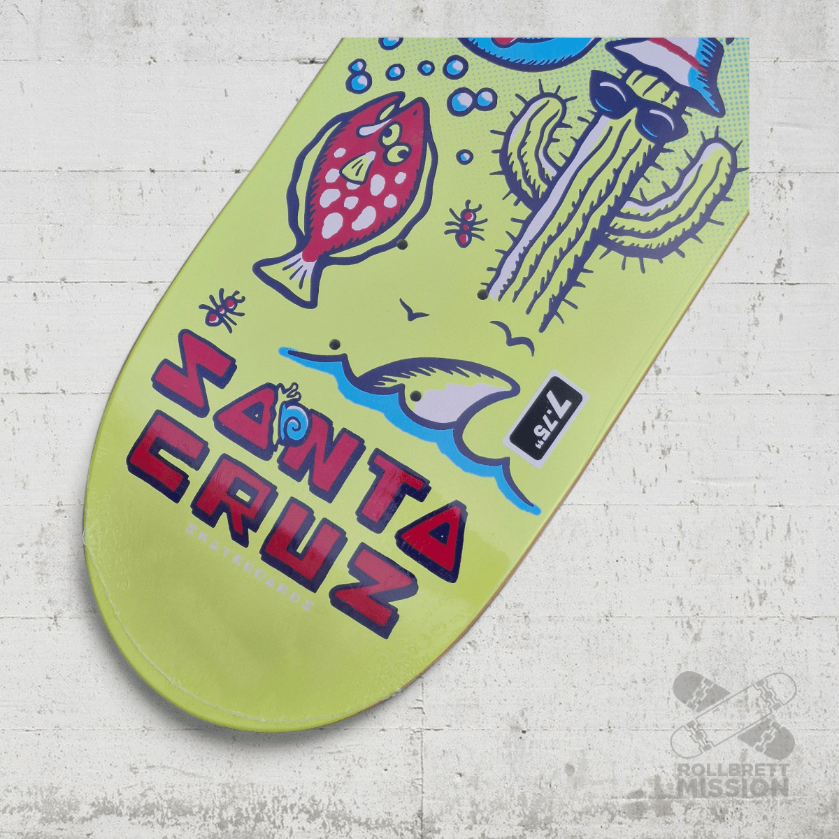 Santa Cruz Tripper Feelbase 7.75 x 30.25 Deck - Skateboard - Decks - Rollbrett Mission