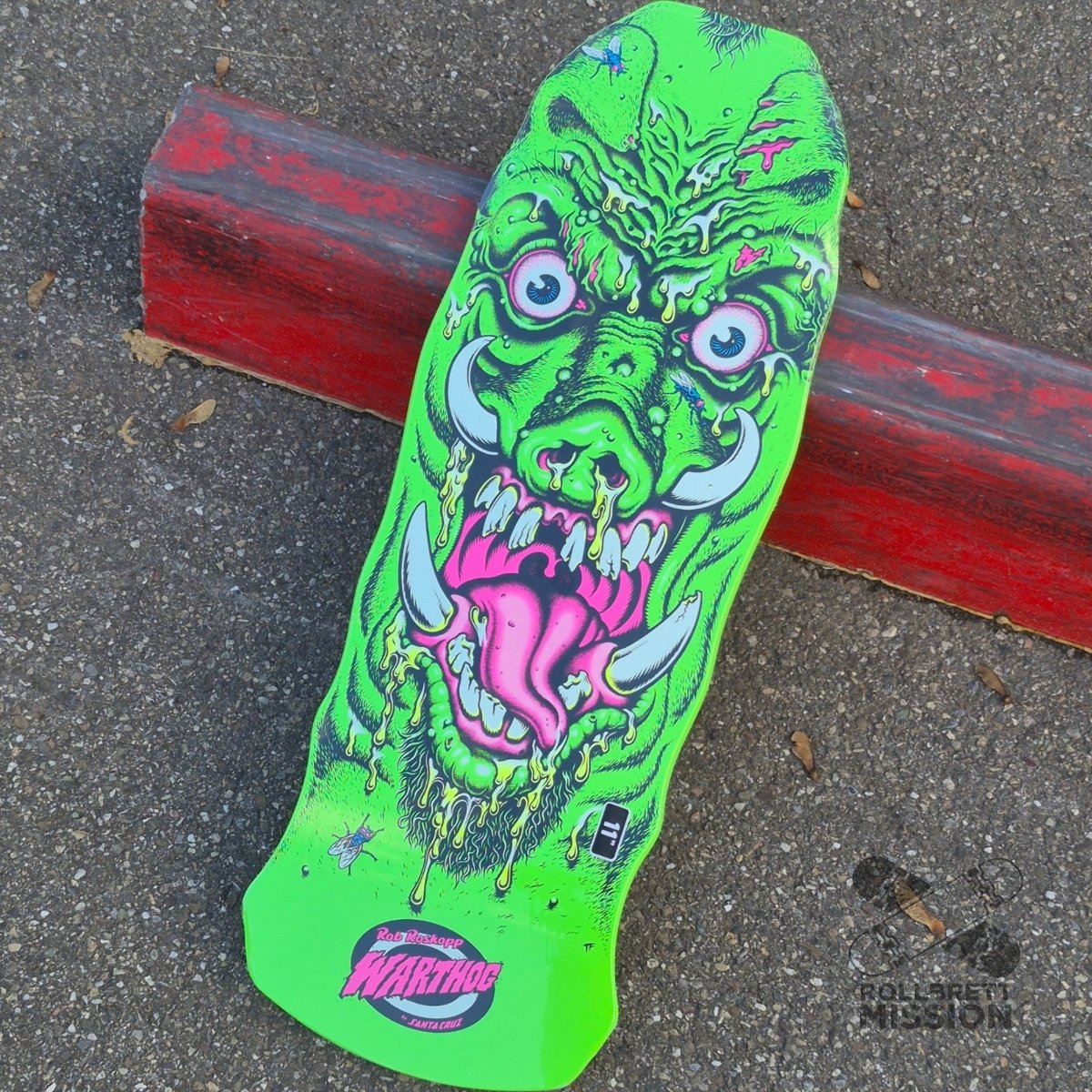 Santa Cruz Warthog Freaks 11.0 Deck - Skateboard-Decks - Rollbrett Mission