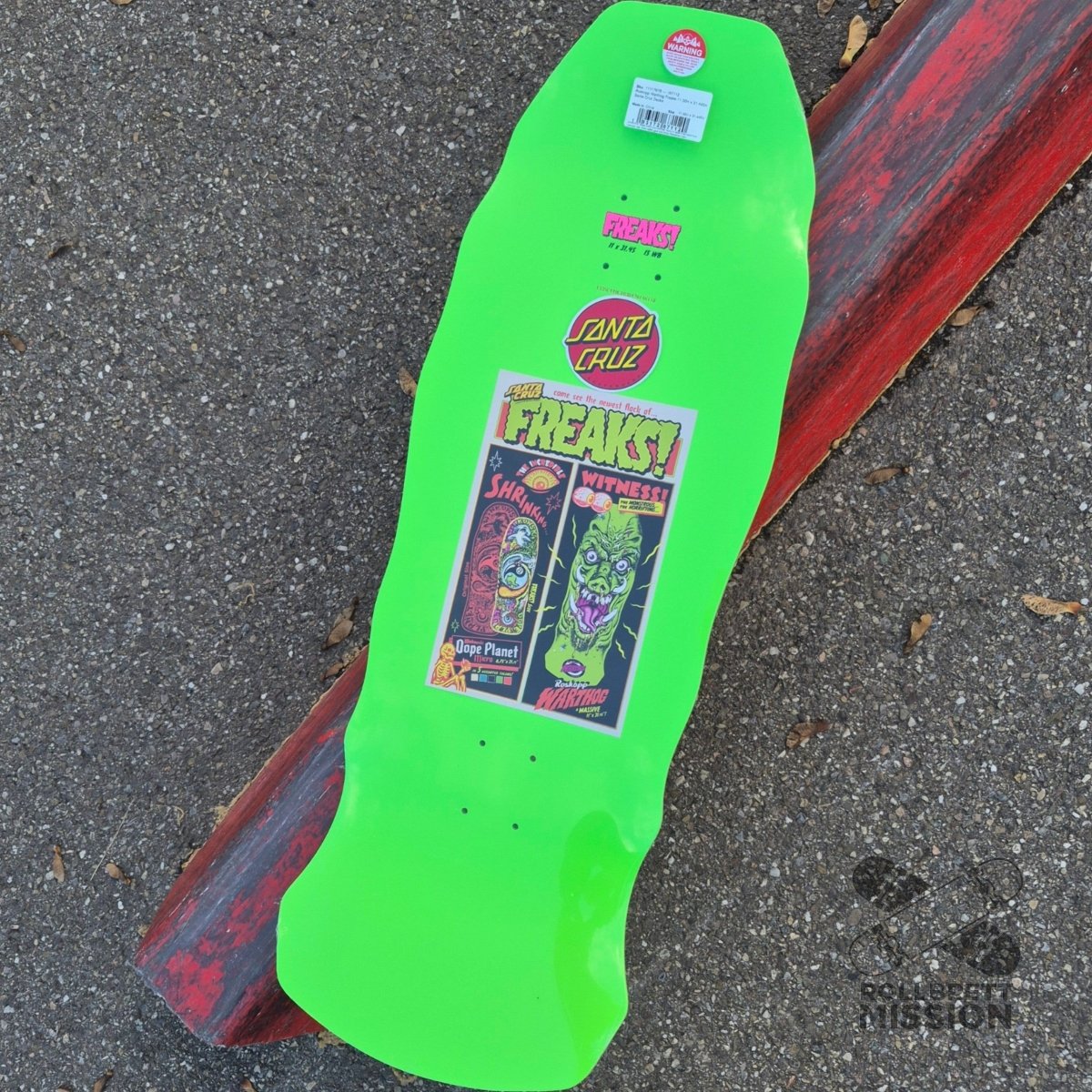 Santa Cruz Warthog Freaks 11.0 Deck - Skateboard-Decks - Rollbrett Mission